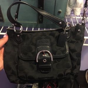 Black Coach Purse